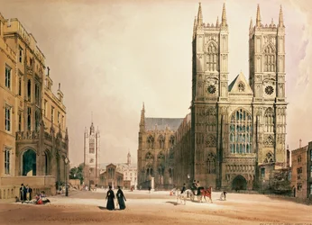 Westminster Abbey und Krankenhaus, 1842
