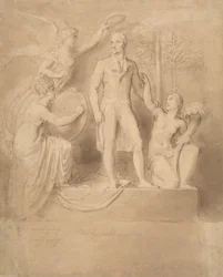 Eine Studie für das Wellington-Denkmal