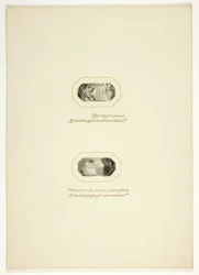 Studie für eine Tafel aus Die Triumphe der Mäßigung, im Royal Engagements Pocket Book von 1796