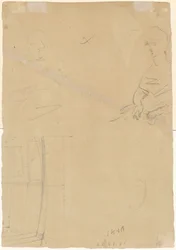 Figurenstudien (verso)