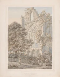 Westfenster der Tintern Abbey