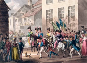 Einzug der Alliierten in Paris, 31. März 1814