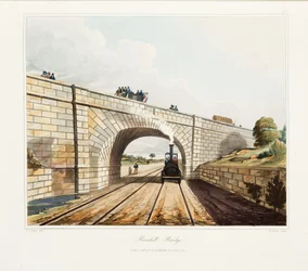 Rainhill-Brücke, veröffentlicht 1831