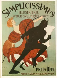 Thomas Theodor Heine: Simplicissimus (Litho)