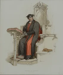 Doktor der Theologie, graviert von J. Agar, veröffentlicht in R. Ackermann