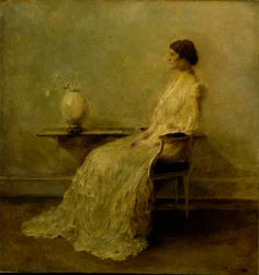 Dame in Weiß Nr. 2, ca. 1910