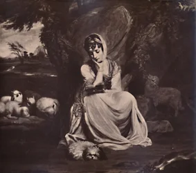Frances Anne Crewe, Lady Crewe, als St. Genevieve, ca. 1773-1894