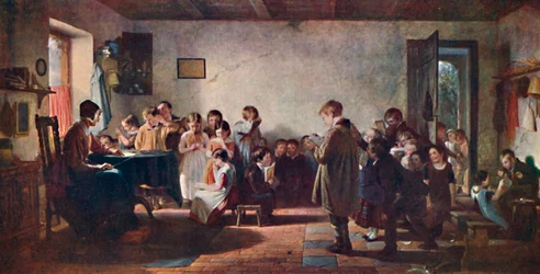 Eine Dames-Schule, 1845, 1904