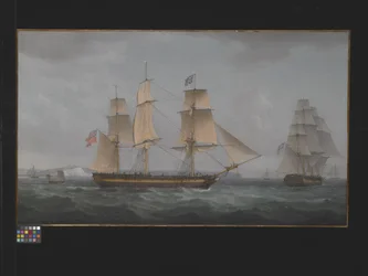 Vor der Küste von Dover