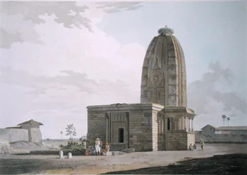 Hindoo-Tempel in Deo, in Bahar, Platte XXIII aus 