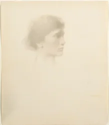 Kopf einer Frau, 1894 oder später
