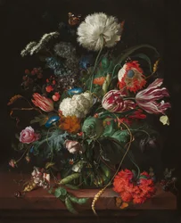 Blumenvase, um 1660