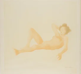 Liegende Frau