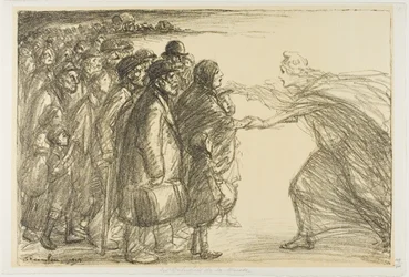 Flüchtlinge von der Maas