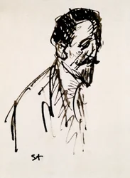 Porträt von Jehan Rictus