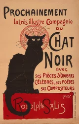 Prochainement la très illustre Compagnie du Chat Noir mit Rodolphe Salis (2. Fassung)