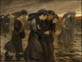 Die Rückkehr der Arbeiterinnen La rentrée des ouvrières, 1903