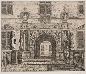 Einfahrtstor bei Vallø