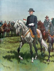 Generalmajor Nelson A. Miles, U. S. A., Kommandeur der Armee