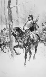 Porträt von General Nathan Bedford Forrest