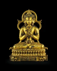 Figur von Vairochana, Densatil