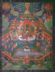 Thangka der Grünen Tara