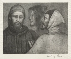 Alte italienische Meister: Drei Köpfe, 1885