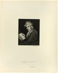 Porträt von Mary Wollstonecraft, aus Old English Masters