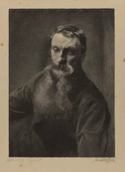 Porträt von Rodin