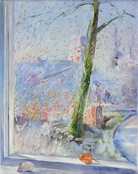 Buche und Raureif, 1989