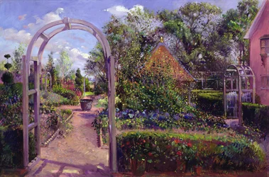 In den Kräutergarten