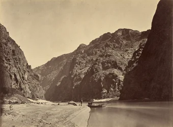 Black Canyon, Colorado River, von Mirror Bar flussaufwärts gesehen