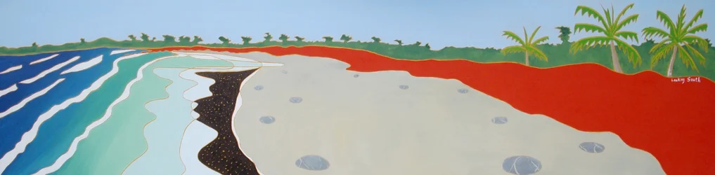 Dulan Strand, Blick nach Süden
