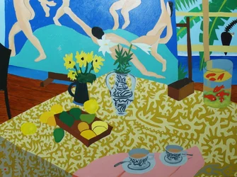 Tee mit Matisse