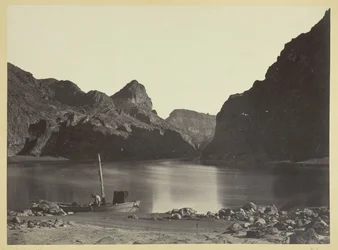 Black Canyon, Colorado River, von Camp 8, Blick nach oben