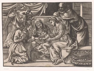 Mystische Hochzeit der heiligen Katharina