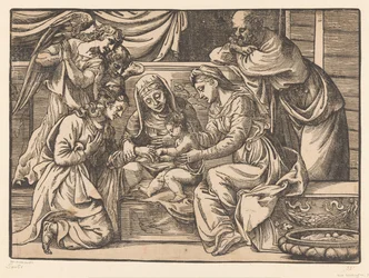 Mystische Hochzeit der heiligen Katharina