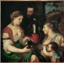 Eheliche Allegorie, fälschlicherweise Alphonse d