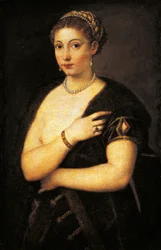 Mädchen im Pelz