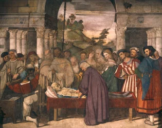 Wunder des Herzens des Geizhalses (Detail)