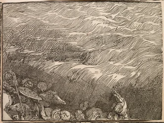 Die Versenkung der Armee des Pharao im Roten Meer