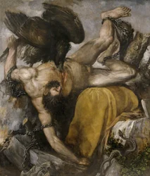 Tityos - Tiziano Vecellio genannt Le Titien (1485-1576) - 1548-1549