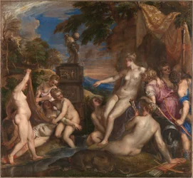 Diana und Kallisto, 1556-1559