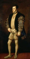 Porträt von Philipp II., König von Spanien und Portugal