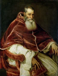 Porträt von Papst Paul III., 1543