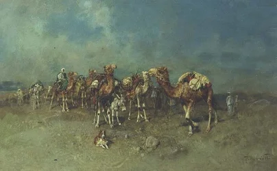 Eine arabische Karawane