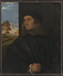 Porträt des venezianischen Malers Giovanni Bellini (?)