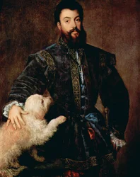 Porträt von Federico II. Gonzaga, Herzog von Mantua, 1500-1540, um 1525.
