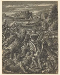 Samson rächt sich an den Philistern