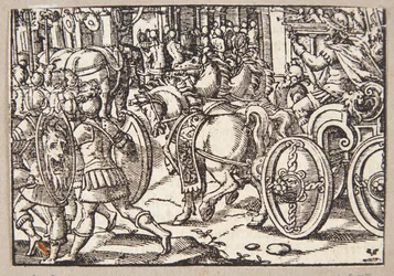 Scipios Triumphzug in Rom